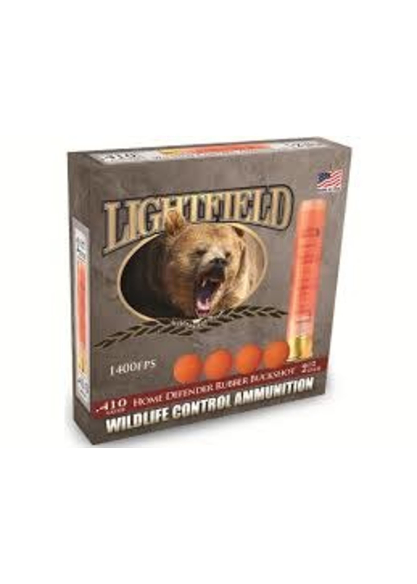 Lightfield LIGHTFIELD CWRB-410 GAUGE 2 1/2" Wildlife RUBBER BUCKSHOT