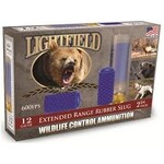 Lightfield LIGHTFIELD 12 GA 2 3/4" EXTENDED RUBBER SLUG 600FPS WILDLIFE CONTROL
