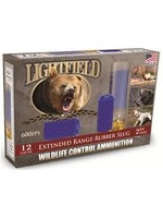 Lightfield LIGHTFIELD 12 GA 2 3/4" EXTENDED RUBBER SLUG 600FPS