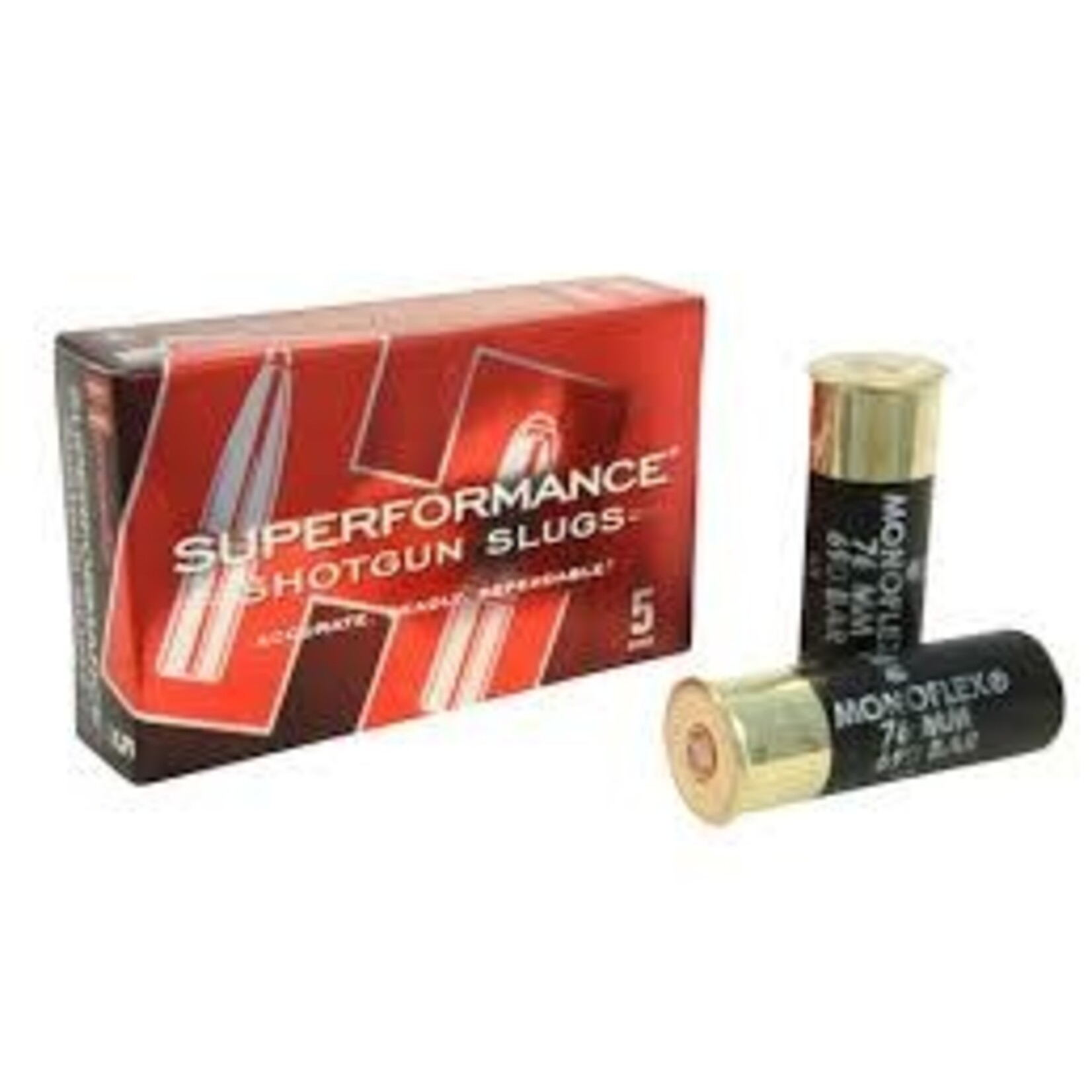 HORNADY HORNADY AMMO 12GA SABOT SLUG 300 GR 2 3/4 MONOFLEX SPF 5/BX