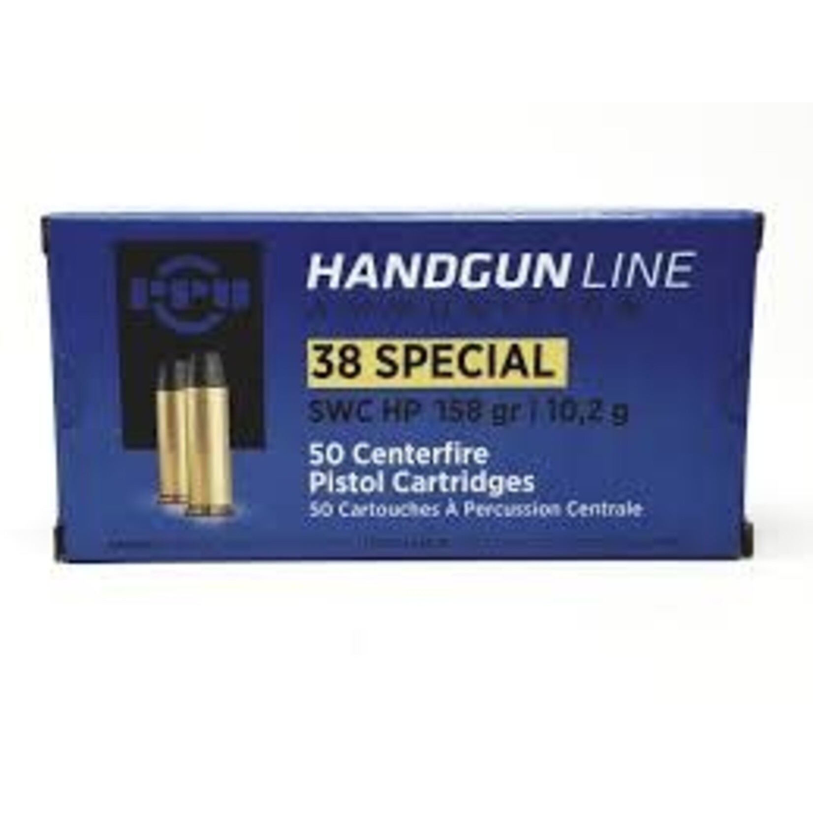 PPU PPU 38 SPL SPECIAL 158GR LRN HANDGUN LINE 50 RNDS