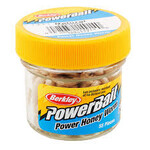 Berkley BERKLEY HONEY WORM, 1", 55 PER JAR NATURAL EBPHWN POWERBAIT POWER