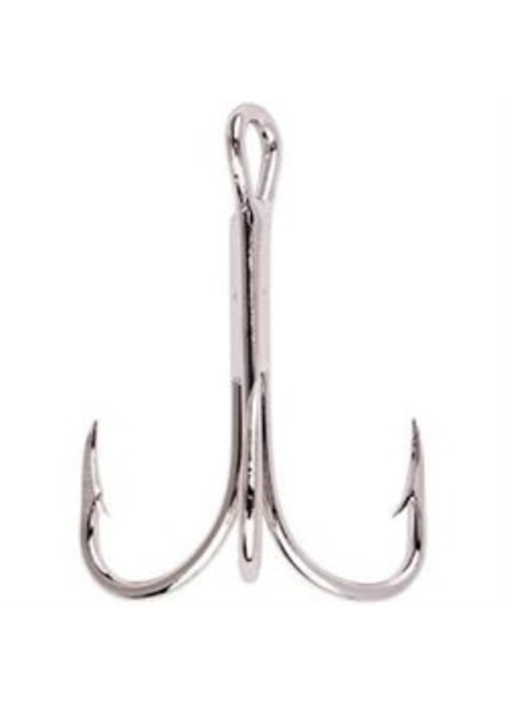 Eagle Claw EAGLE CLAW LAZER SHARP TREBLE HOOKS 5PK NICKLE CURVED