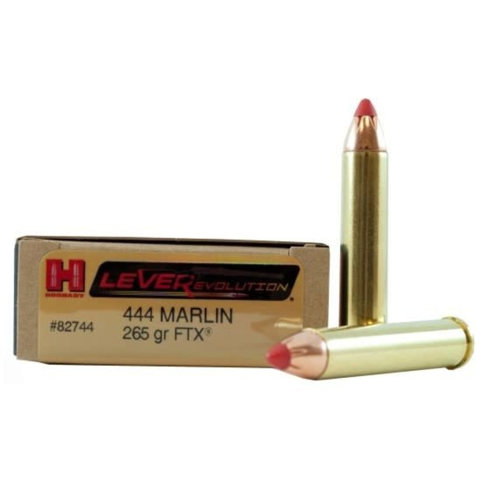 HORNADY HORNADY 444 MARLIN 265 GRAIN LEVEREVOLUTION FTX 20 RNDS
