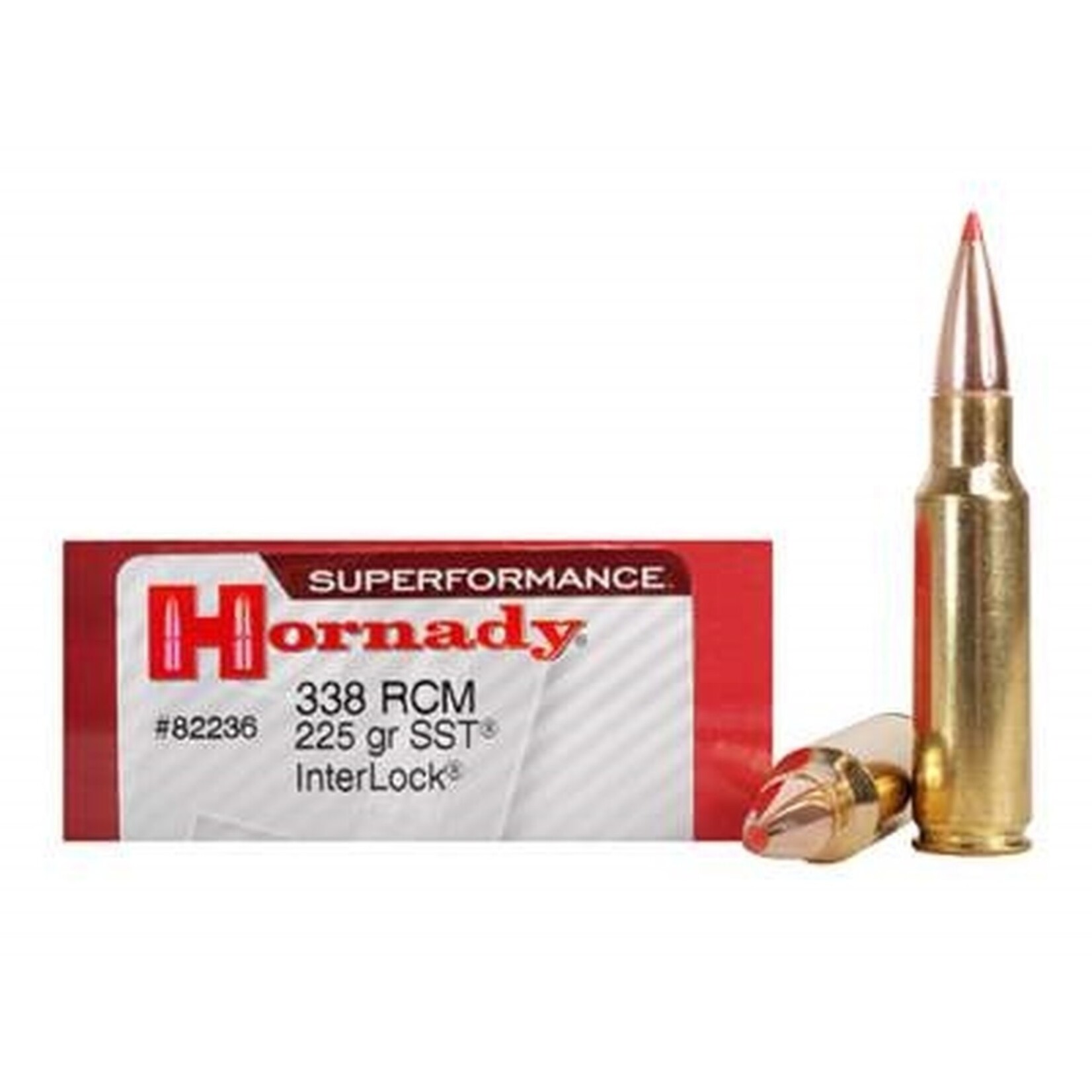 HORNADY HORNADY 338 RCM 225 GRAIN SST SUPERFORMANCE