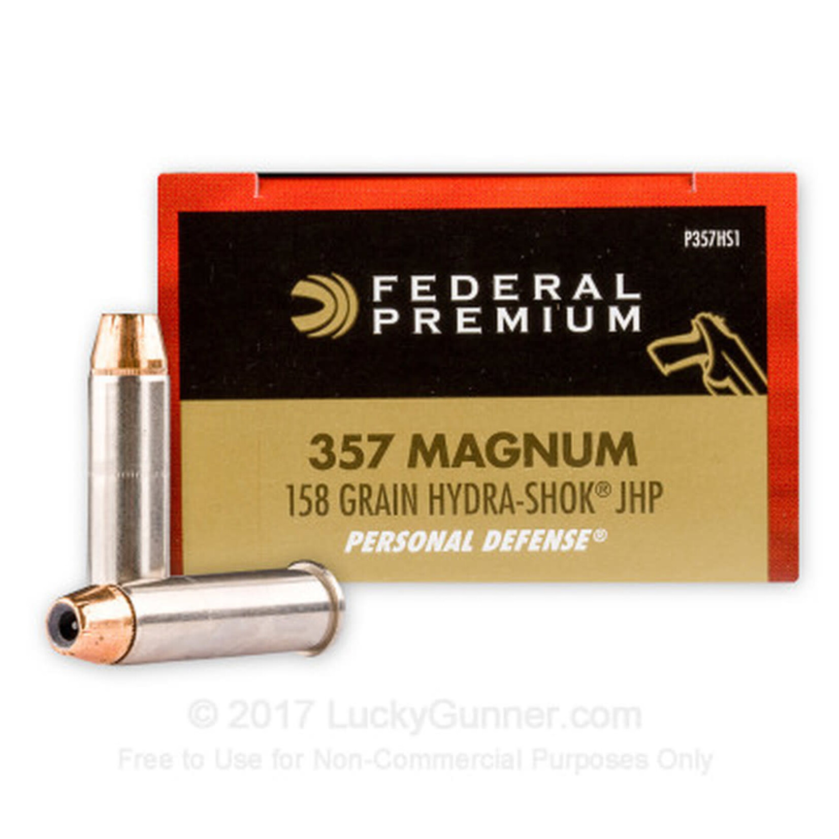 FEDERAL FEDERAL 357 MAG 158 GRAIN HYDRA-SHOK JHP
