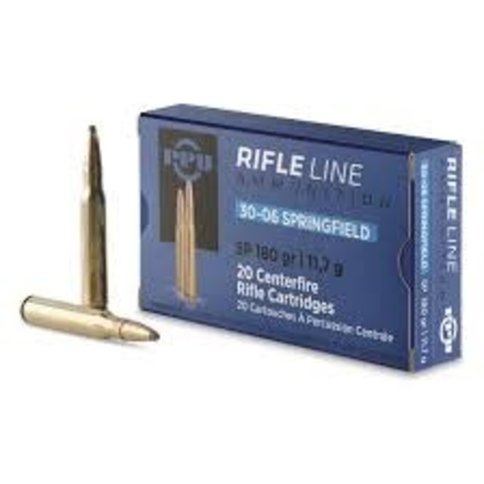 PPU PPU 30-06 SPRG 180 GR SOFT POINT RIFLE LINE 20 RNDS