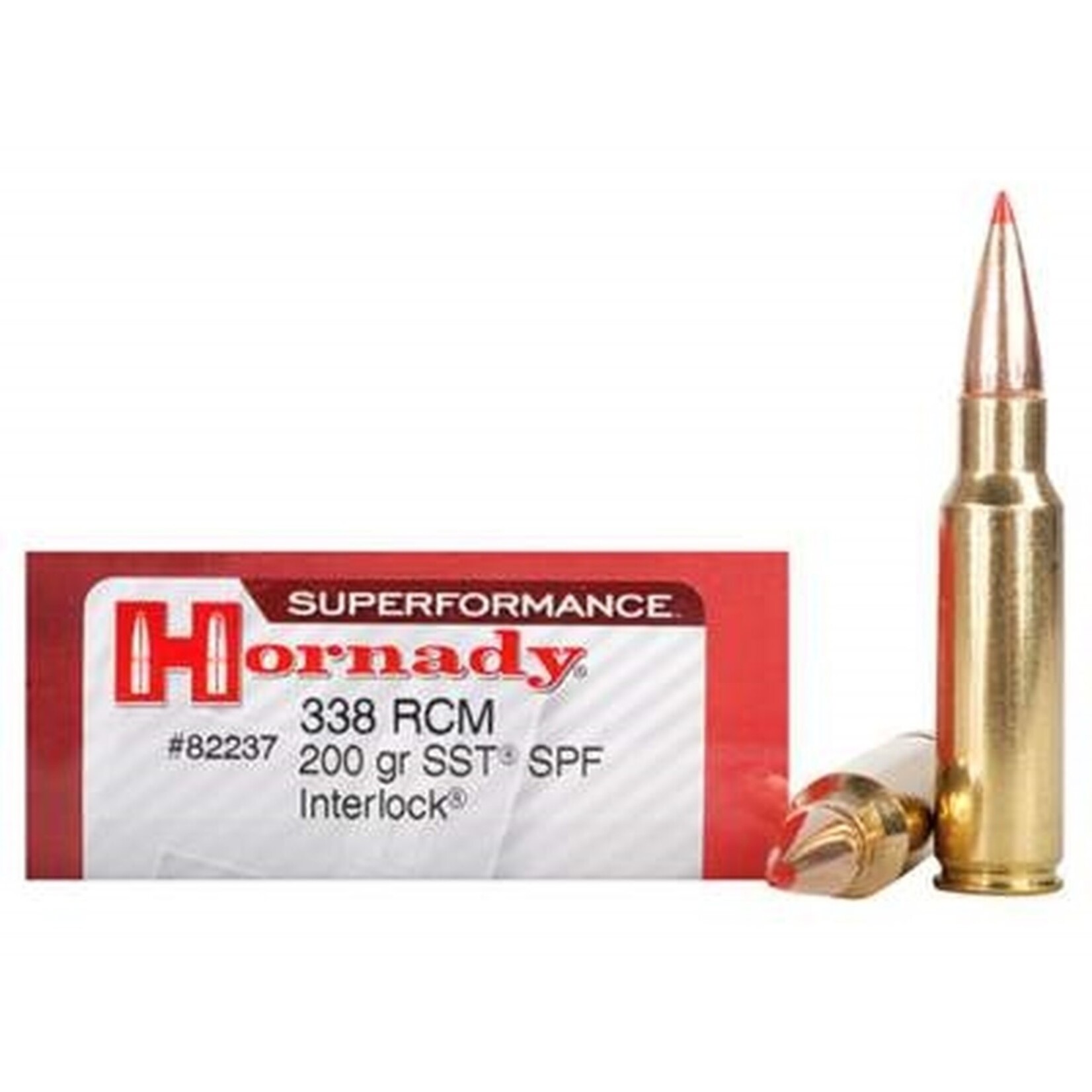 HORNADY HORNADY 338 RCM 200 GRAIN SST SUPERFORMANCE 82237