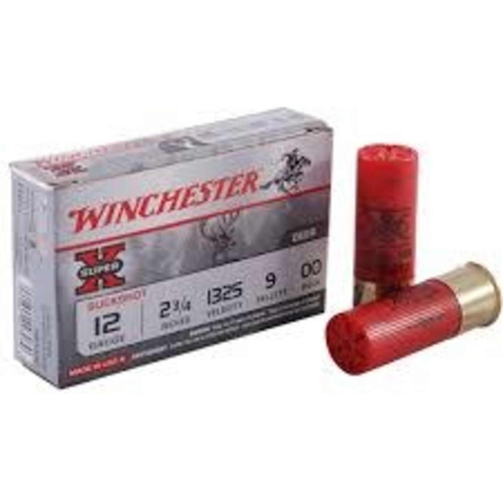 WINCHESTER WINCHESTER 12 GA  XB1200VP 2-3/4 IN, 00 BUCK 5 RNDS