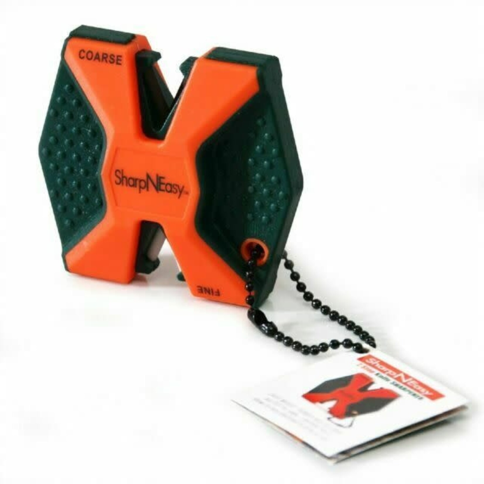 AccuSharp SHARP N EASY SHARPENER BLAZE ORANGE CARDED TWO STEP