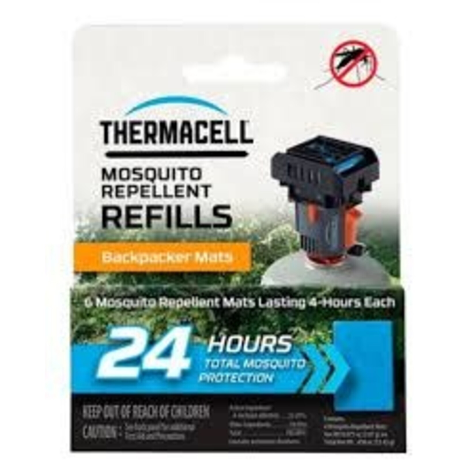 THERMACELL THERMACELL MOSQUITO AREA REPELLENT BACK PACKER
