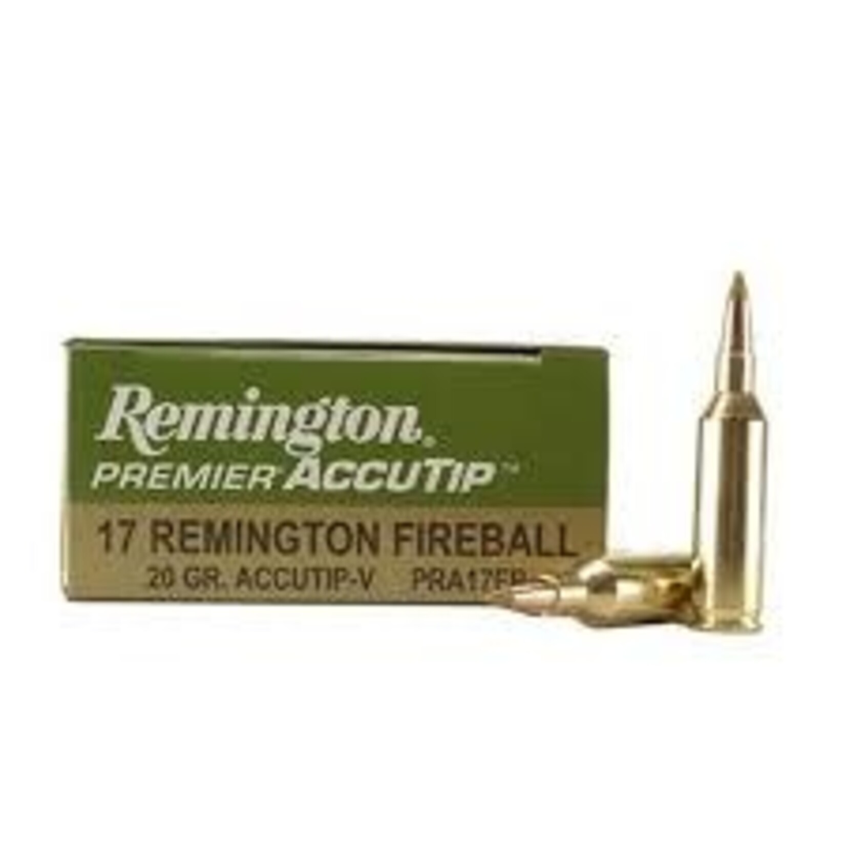 REMINGTON  17 FIREBALL PREMIER 20 GR ACCUTIP V 20 RNDS