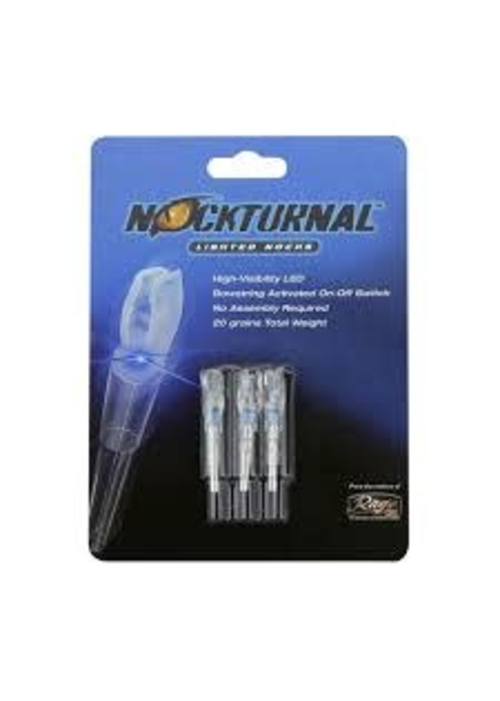 NOCKTURNAL NOCKTURNAL LIGHTED NOCKS BLUE Cheap Seats Sports Excellence