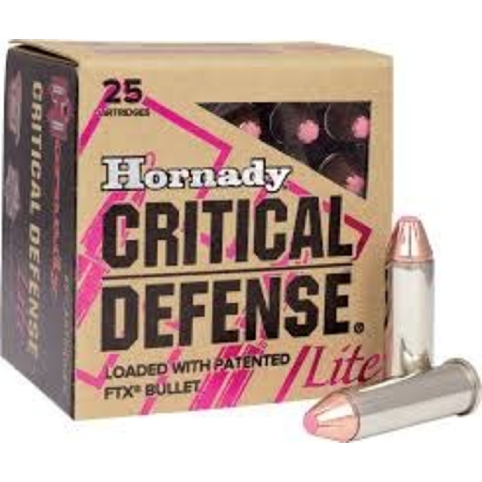 HORNADY HORNADY 38 SPL SPECIAL 90 GR FTX CD LITE 25 RNDS 90300