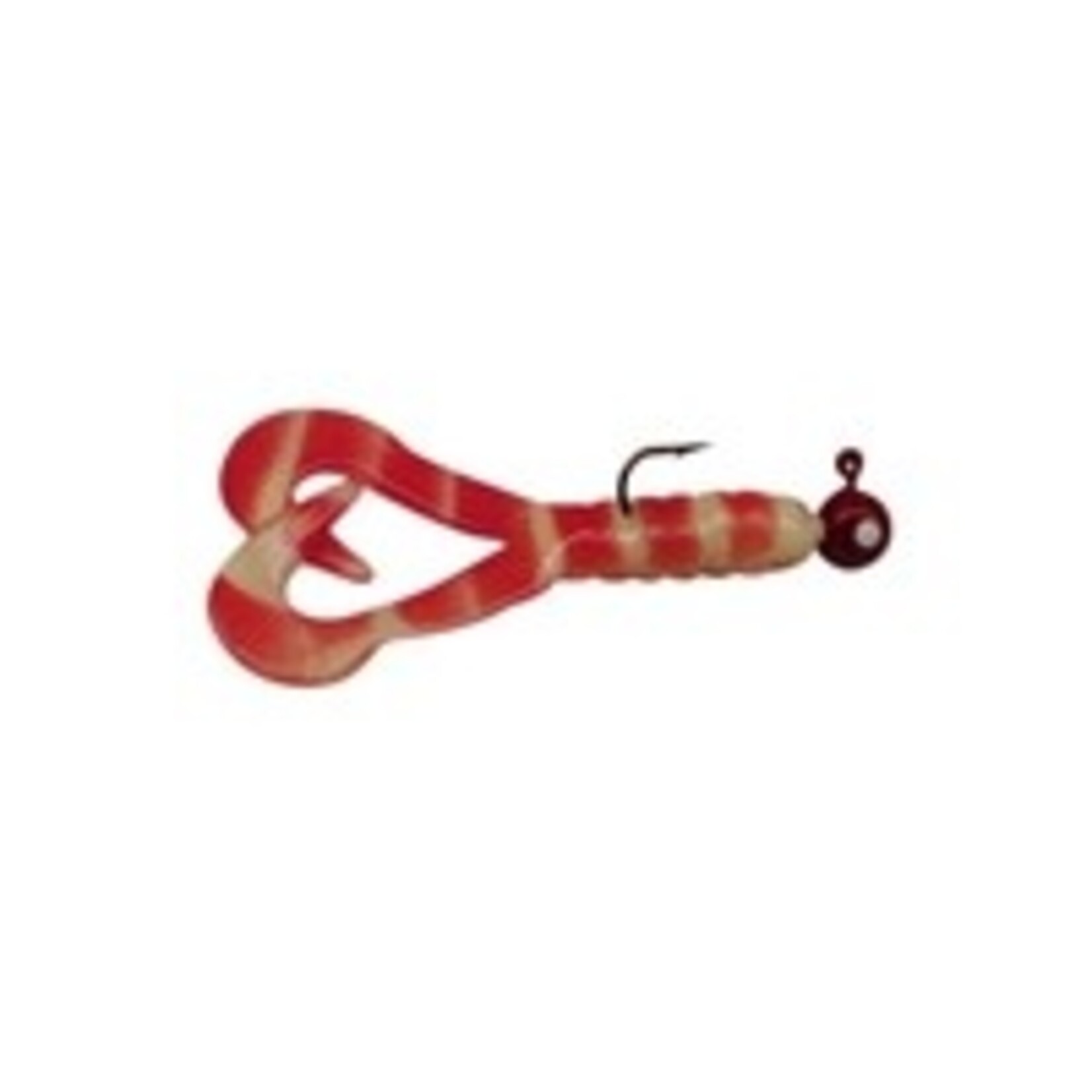 MFS MFS JIGS TIGER STRIPE DOUBLE TAIL 1/16oz 2PK