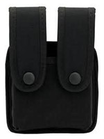 UNCLE MIKE'S UNCLE MIKE DOUBLE PISTOL MAG CASE SINGLE ROW MAGS 8837-1