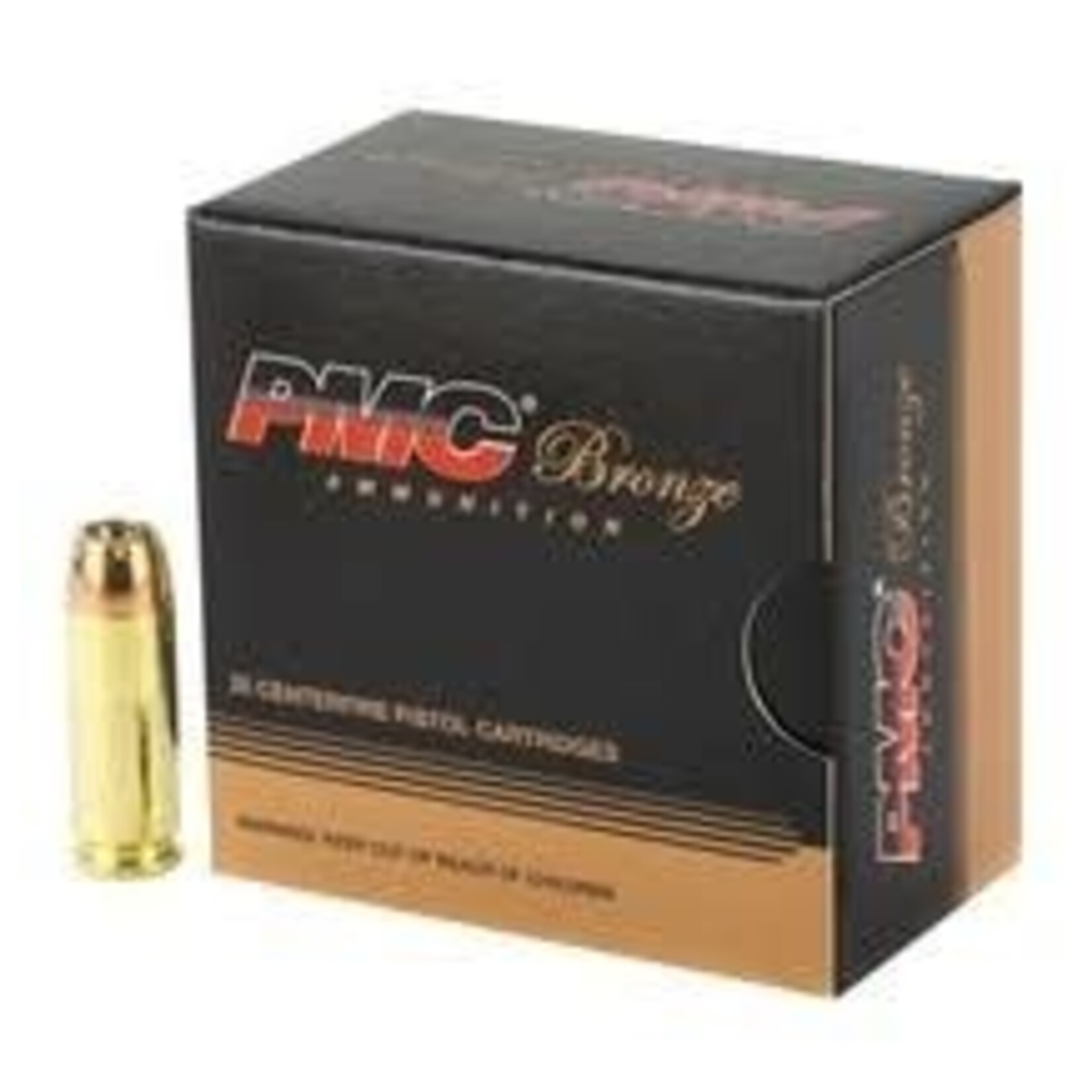 PMC 44 REM MAG BRONZE 180 GR JHP 1750 FPS 25 RNDS