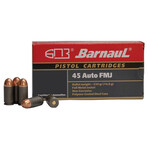 BARNAUL BARNAUL 45 AUTO 230 GR FMJ 50CT COATED STEEL CASE
