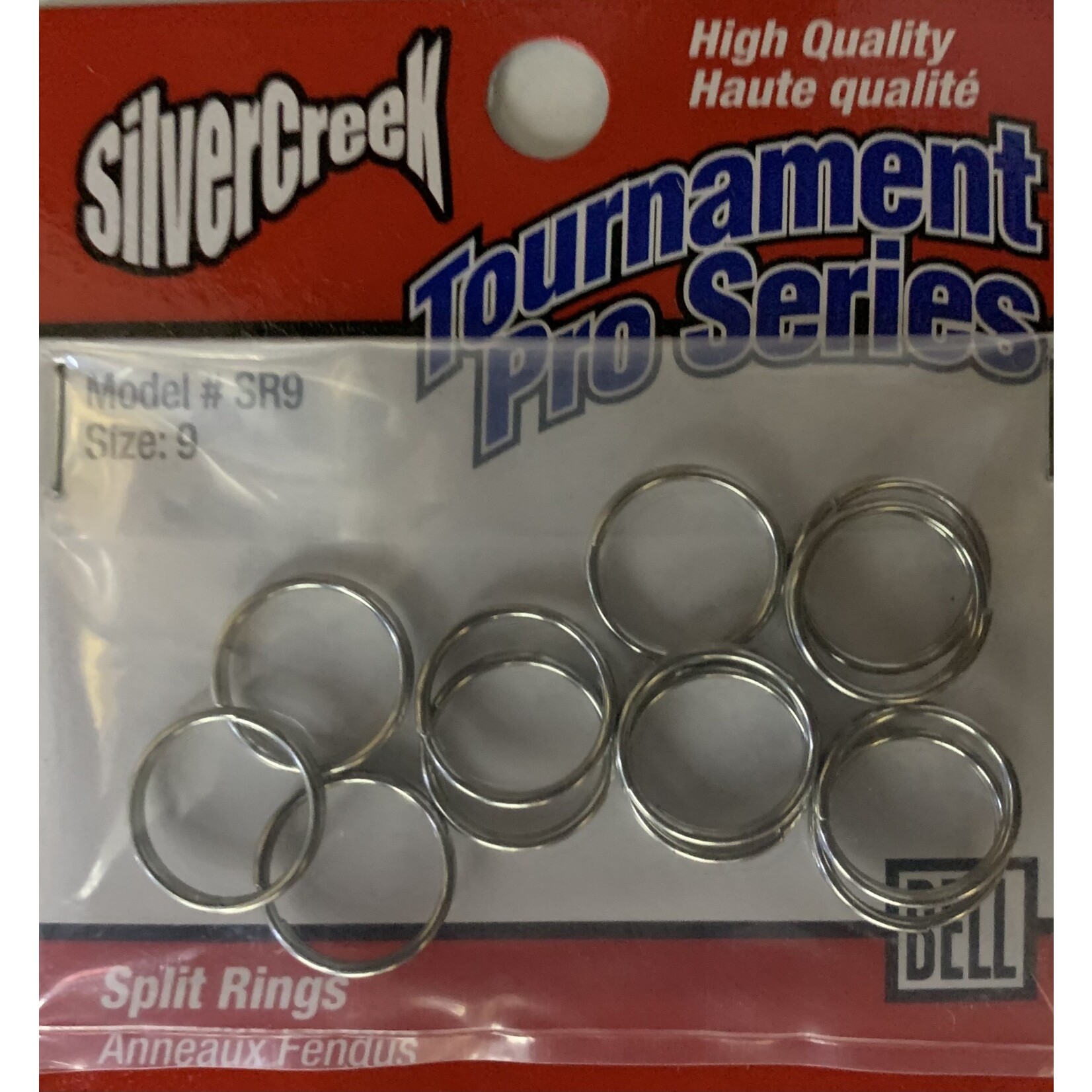 BELL OUTDOOR PRODUCTS SILVER CREEK SPLIT RINGS 12PER PK
