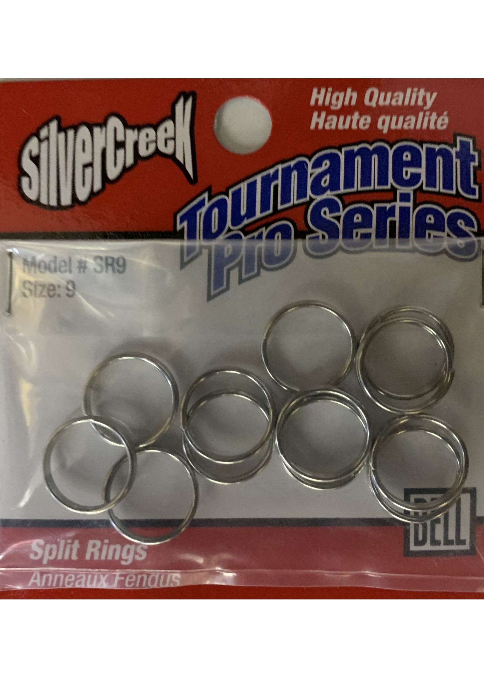 BELL OUTDOOR PRODUCTS SILVER CREEK SPLIT RINGS 12PER PK