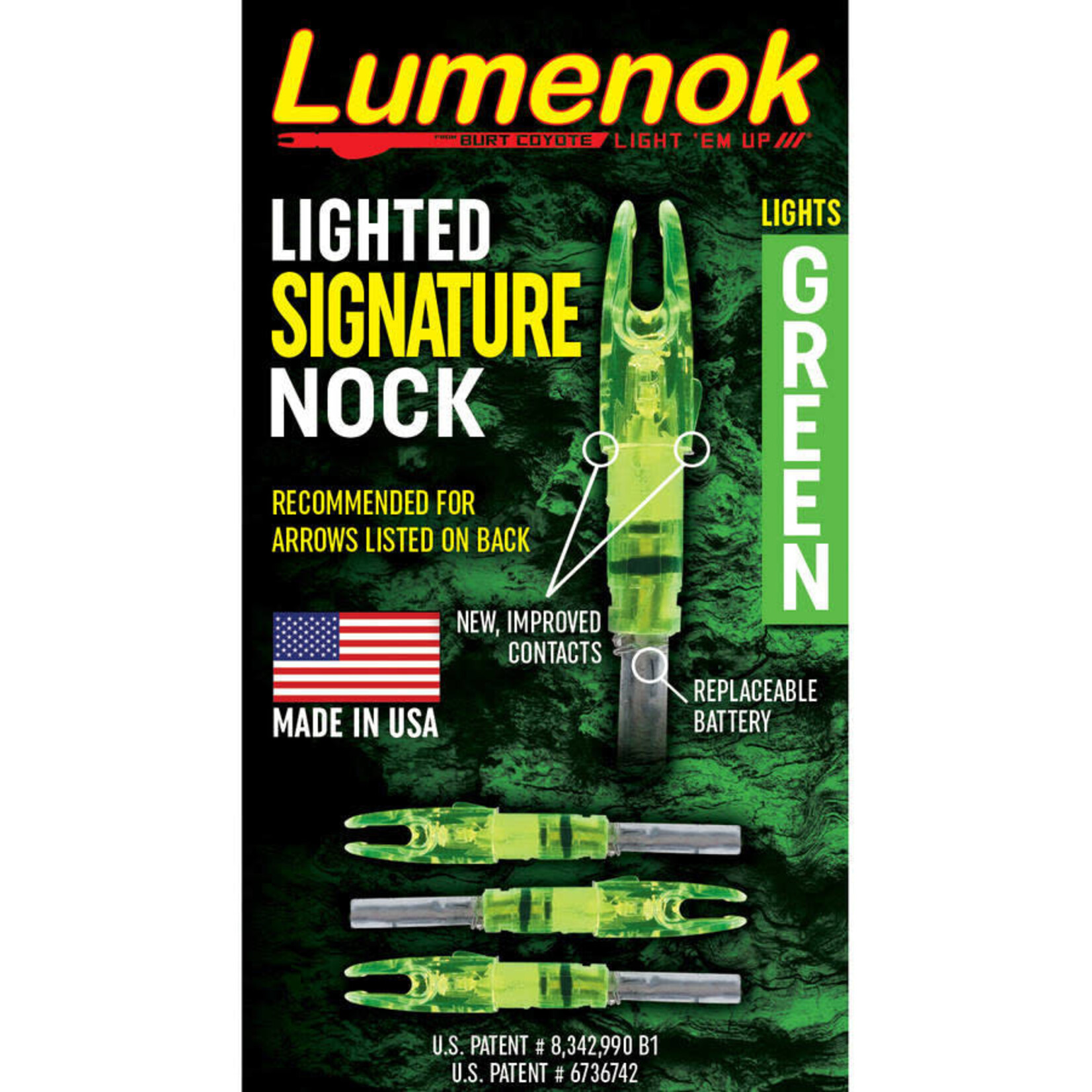 Lumenok LUMENOK SL3G GREEN SIGNATURE 3PK