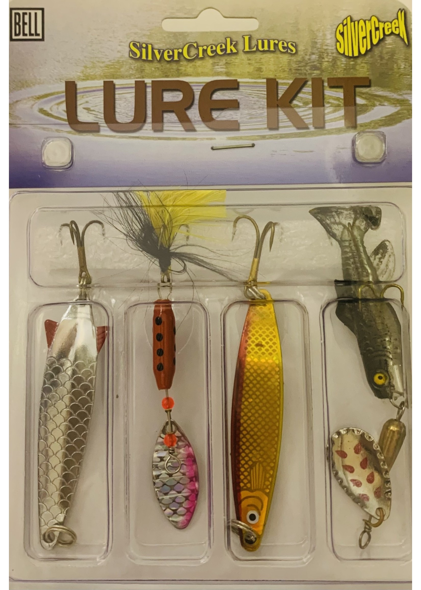 BELL OUTDOOR PRODUCTS SILVER CREEK LURE KIT 4PC TP-2122 - Cheap Seats  Sports Excellence