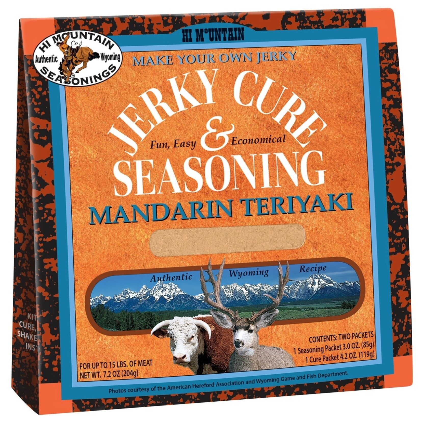 Hi Mountain HI MOUNTAIN MANDARIN TERIYAKI JERKY CURE & SEASONING