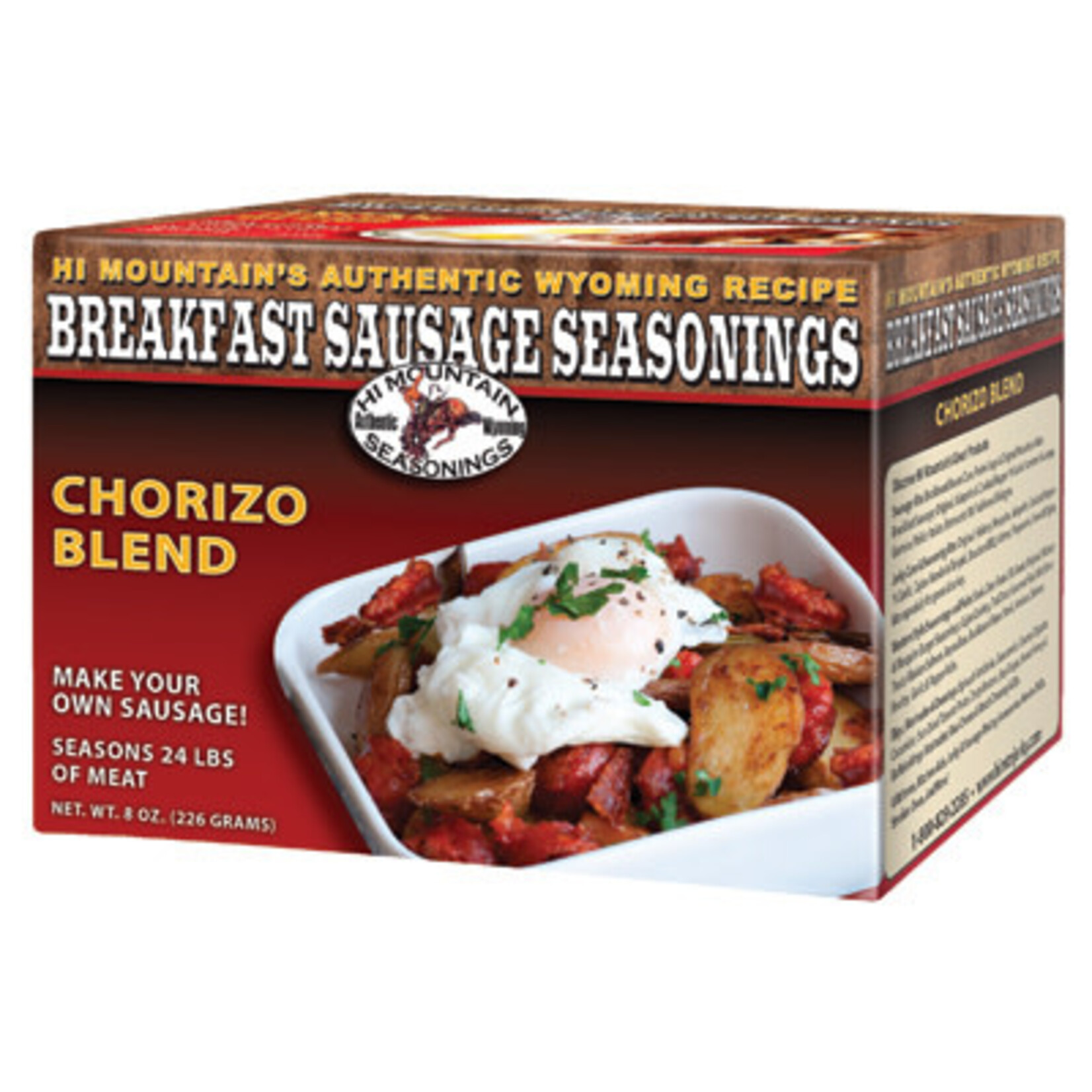 Hi Mountain HI MOUNTAIN  BREAKFAST SAUSAGE SEASONINGS CHORIZO BREAKFAST