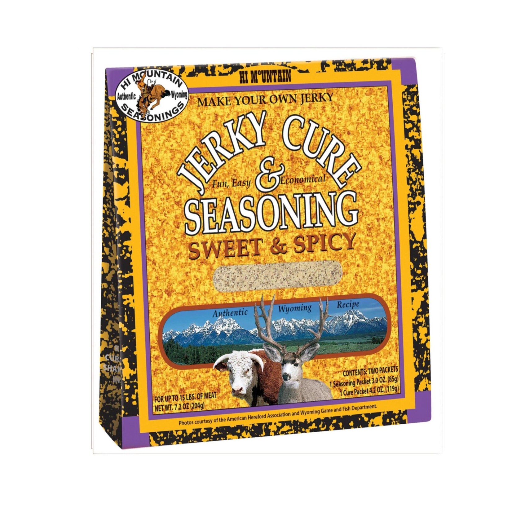 Hi Mountain HI MOUNTAIN SWEET & SPICY JERKY CURE & SEASONING