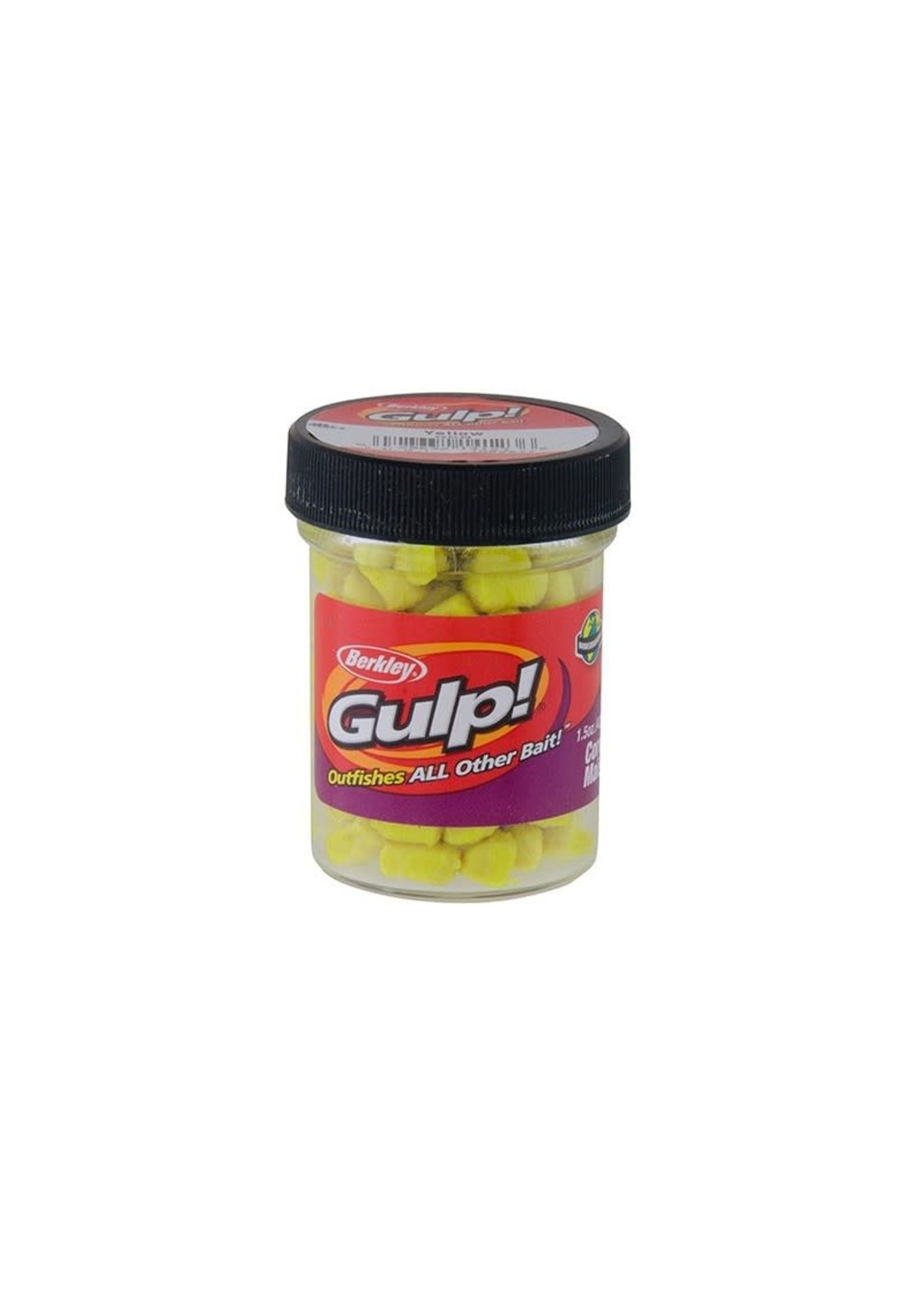 Berkley 1.5oz JAR BERKLEY GCN GULP 1/4" CORN YELLLOW