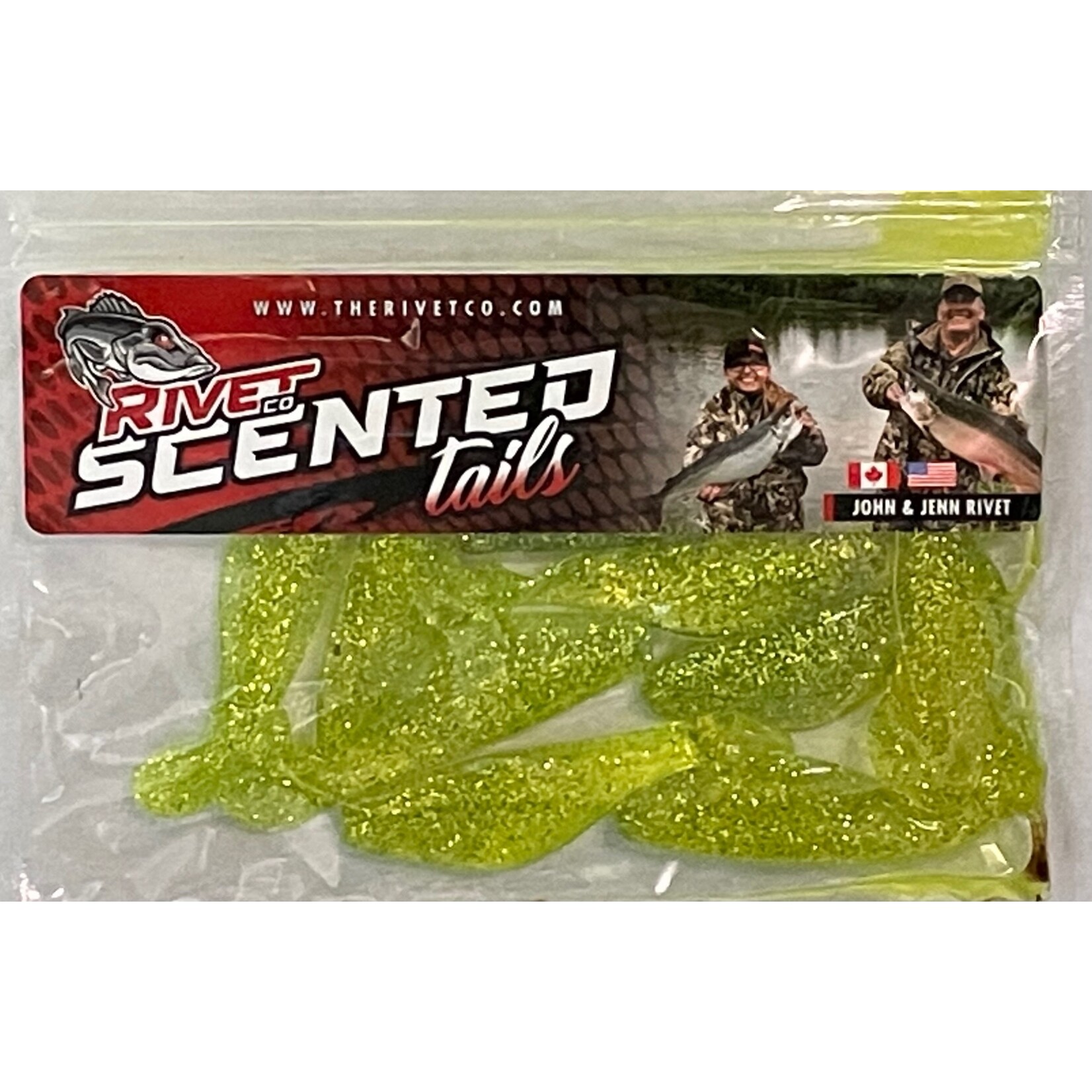 THE RIVET CO THE RIVET CO. SCENTED TAILS MINNOW 3"