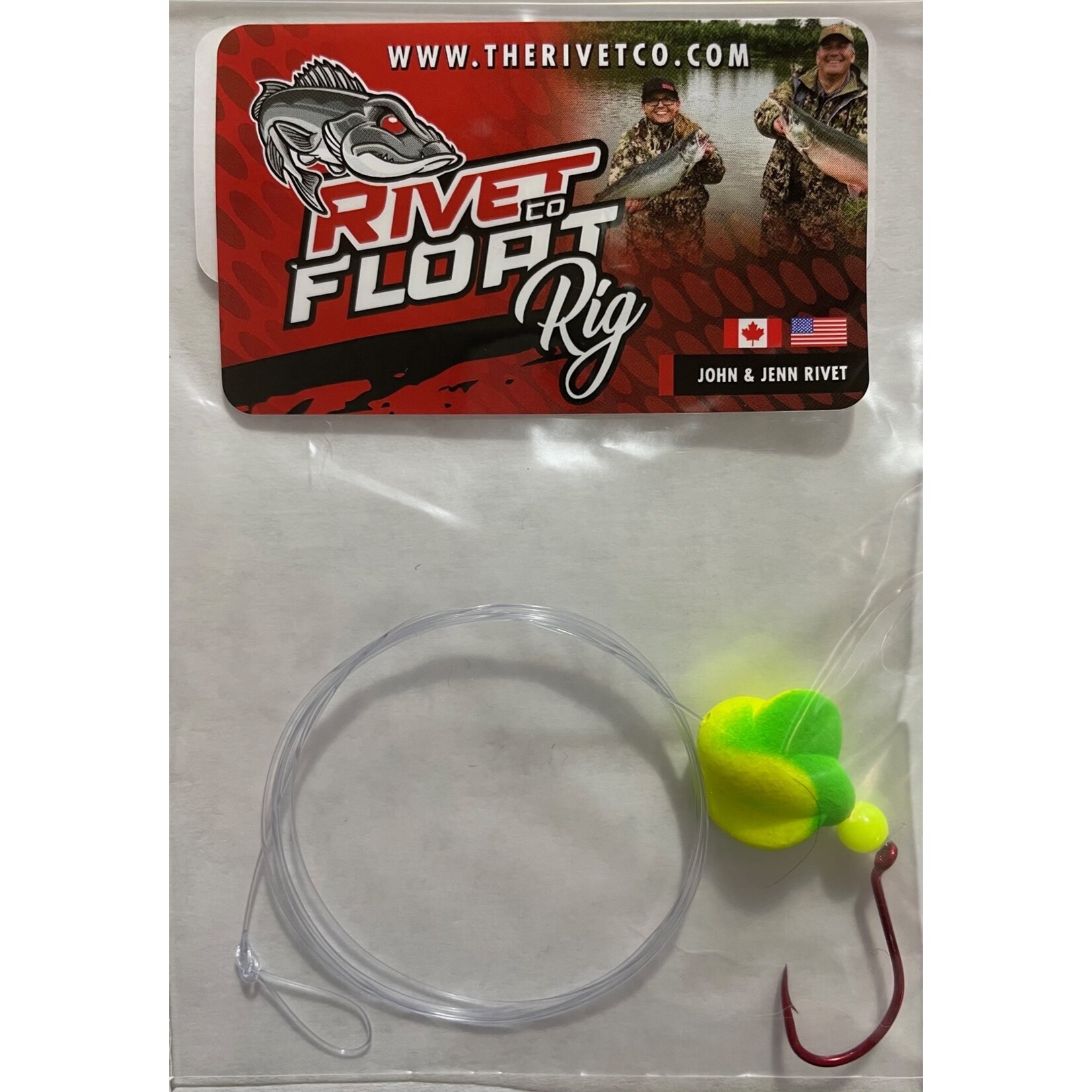 THE RIVET CO THE RIVET CO. SPIN FLOAT RIG
