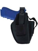 ALLEN ALLEN HOLSTER AMBI 3-4 MED /LARGE DOUBLE ACTION REV BLK