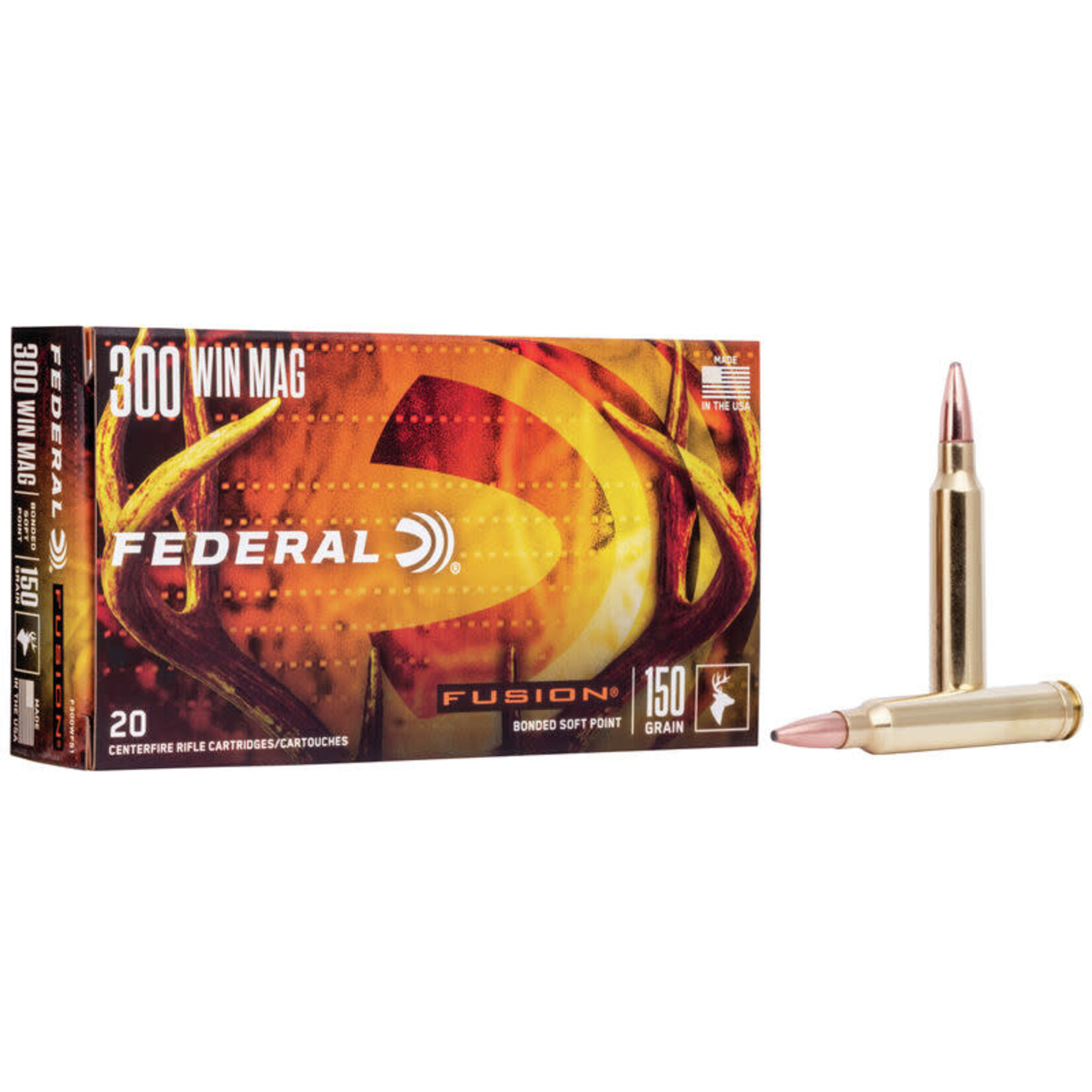 FEDERAL FEDERAL 300 WIN MAG. 150 FUSION F300WFS1