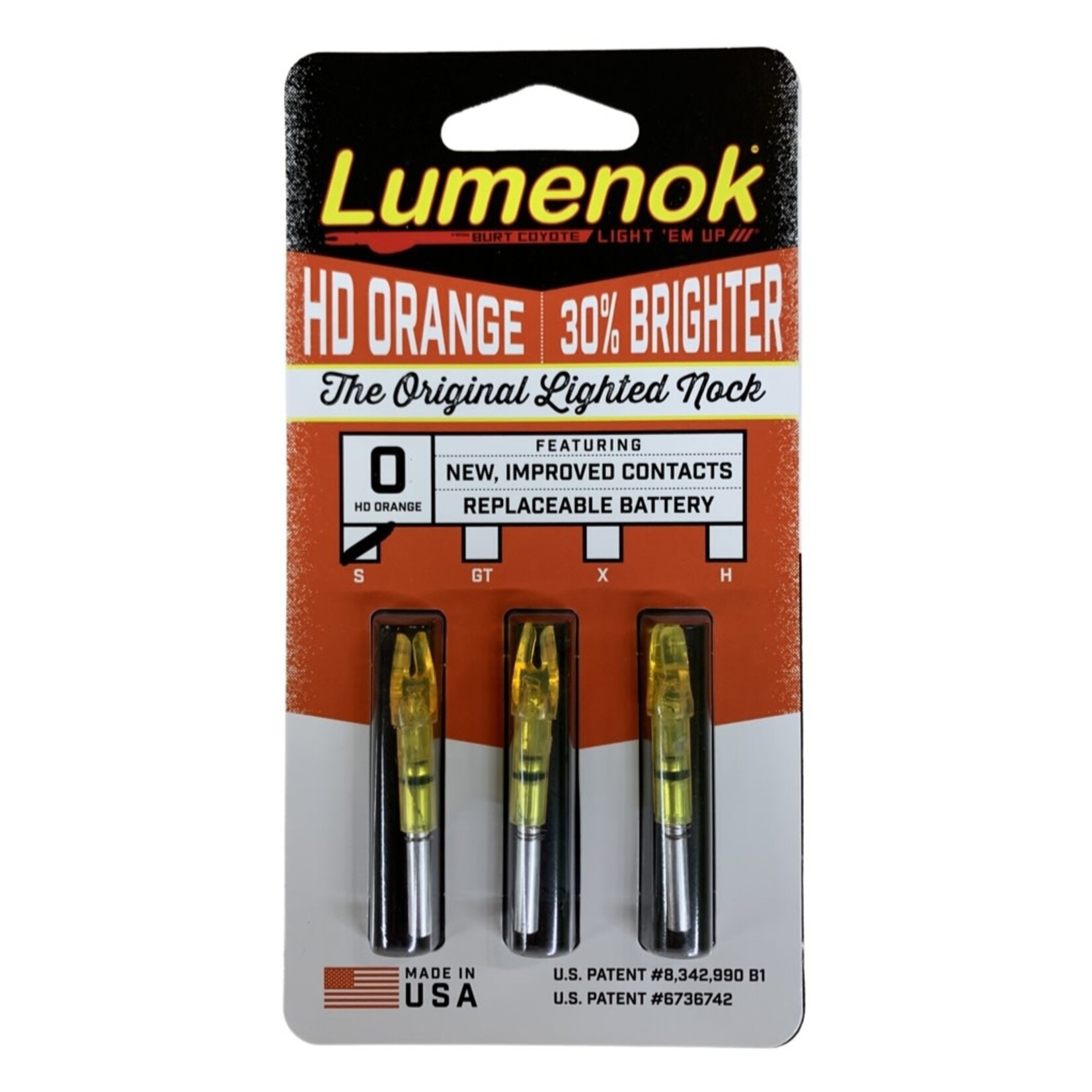 Lumenok LUMENOK SL3 ORANGE SIGNATURE 3PK