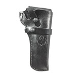 RUGER RUGER WRANGLER TRIPLE K WESTERN BELT HOLSTER  RH BLACK LEATHER SINGLE SIX