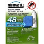 THERMACELL THERMACELL MOSQUITO AREA REPELLENT REFILLS 48 HRS 12MATS