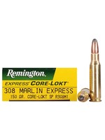 REMINGTON REMINGTON 308 MARLIN EXPRESS 150 GR CORE-LOKT SP RM08M1