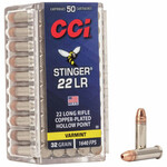 CCI CCI 22 LONG RIFLE 32 GRAIN COPPER PLATED HP STINGER