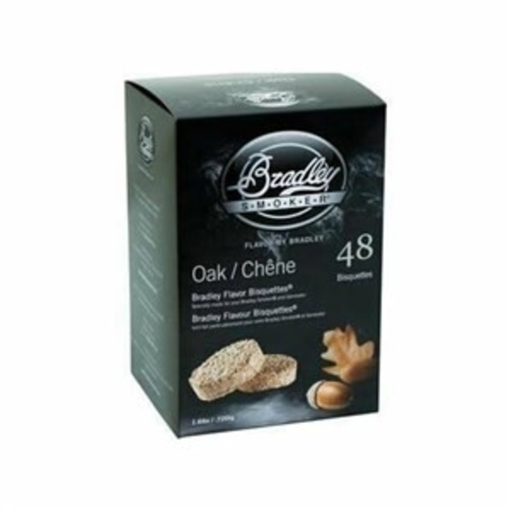 Bradley Technologies BRADLEY BTOK48 BISQUETTES OAK 48PK