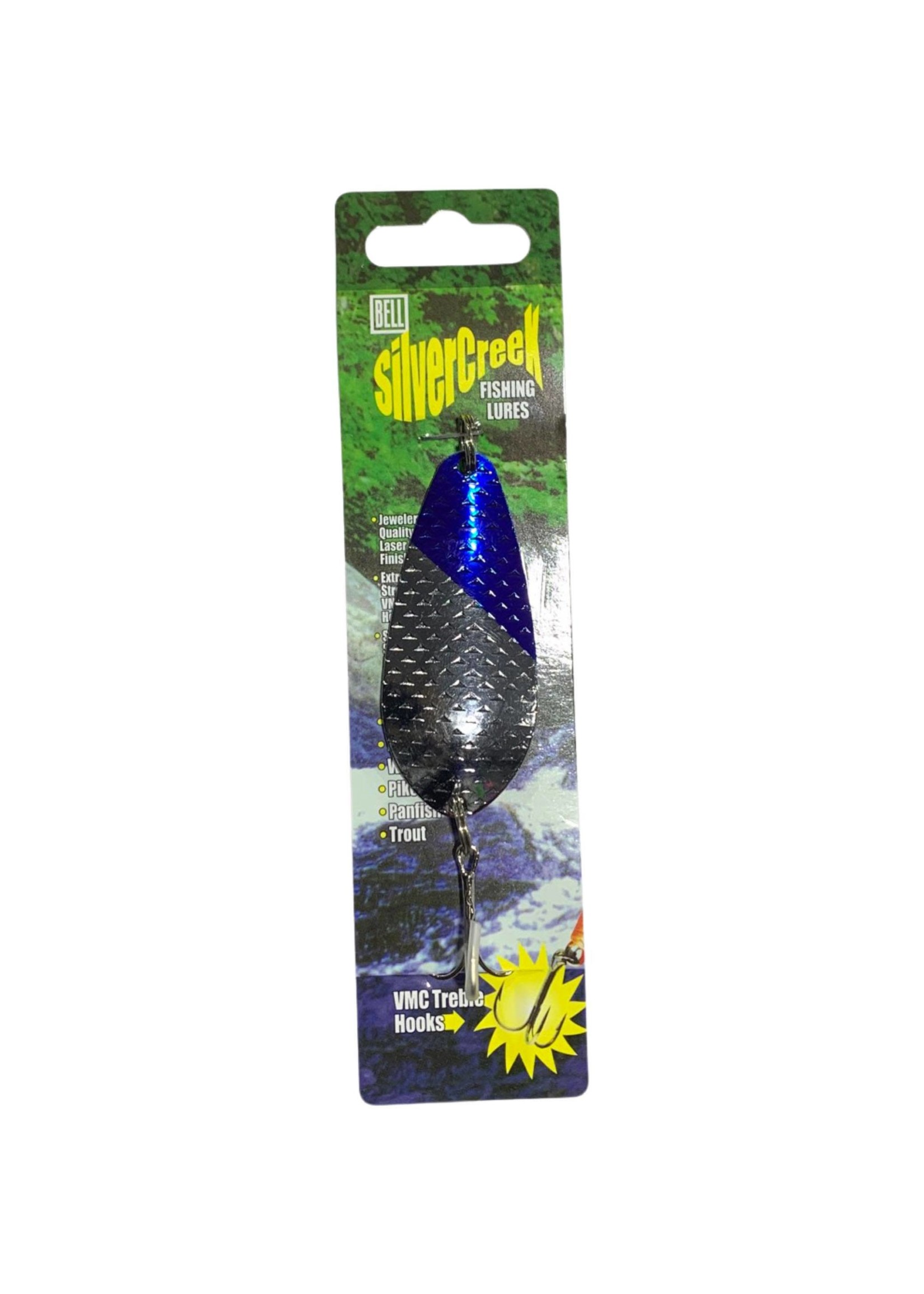 BELL OUTDOOR PRODUCTS SILVER CREEK  LITTLE SILVER FISHING SPOONS  3"