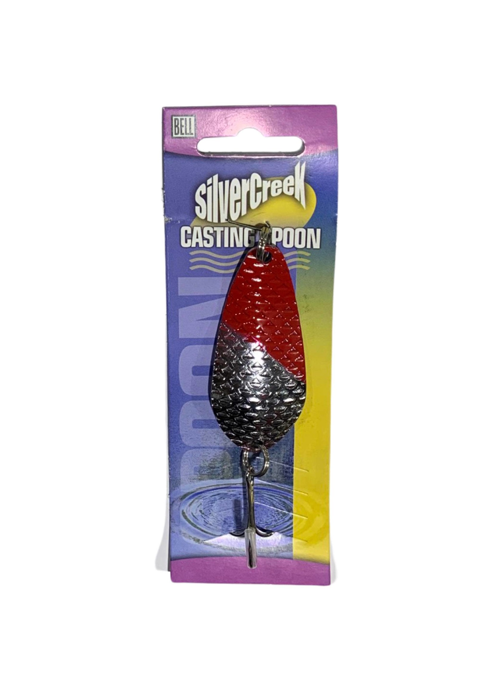 BELL OUTDOOR PRODUCTS SILVER CREEK  LITTLE SILVER FISHING SPOONS  3"
