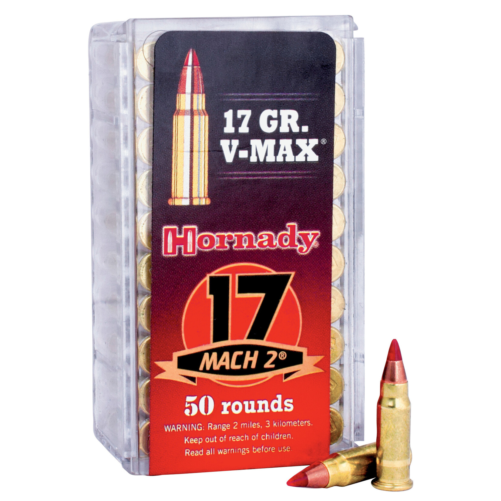 HORNADY HORNADY 17 MACH 2  V-MAX 17 GRAIN 83177