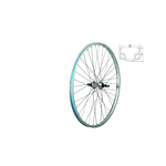 49N 49N WHEEL REAR 26" RIM NUT FWL SIL SINGLE WALL