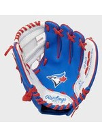 RAWLINGS RAWLINGS 10" BALL GLOVE YTH BLUE JAYS LOGO EDITION