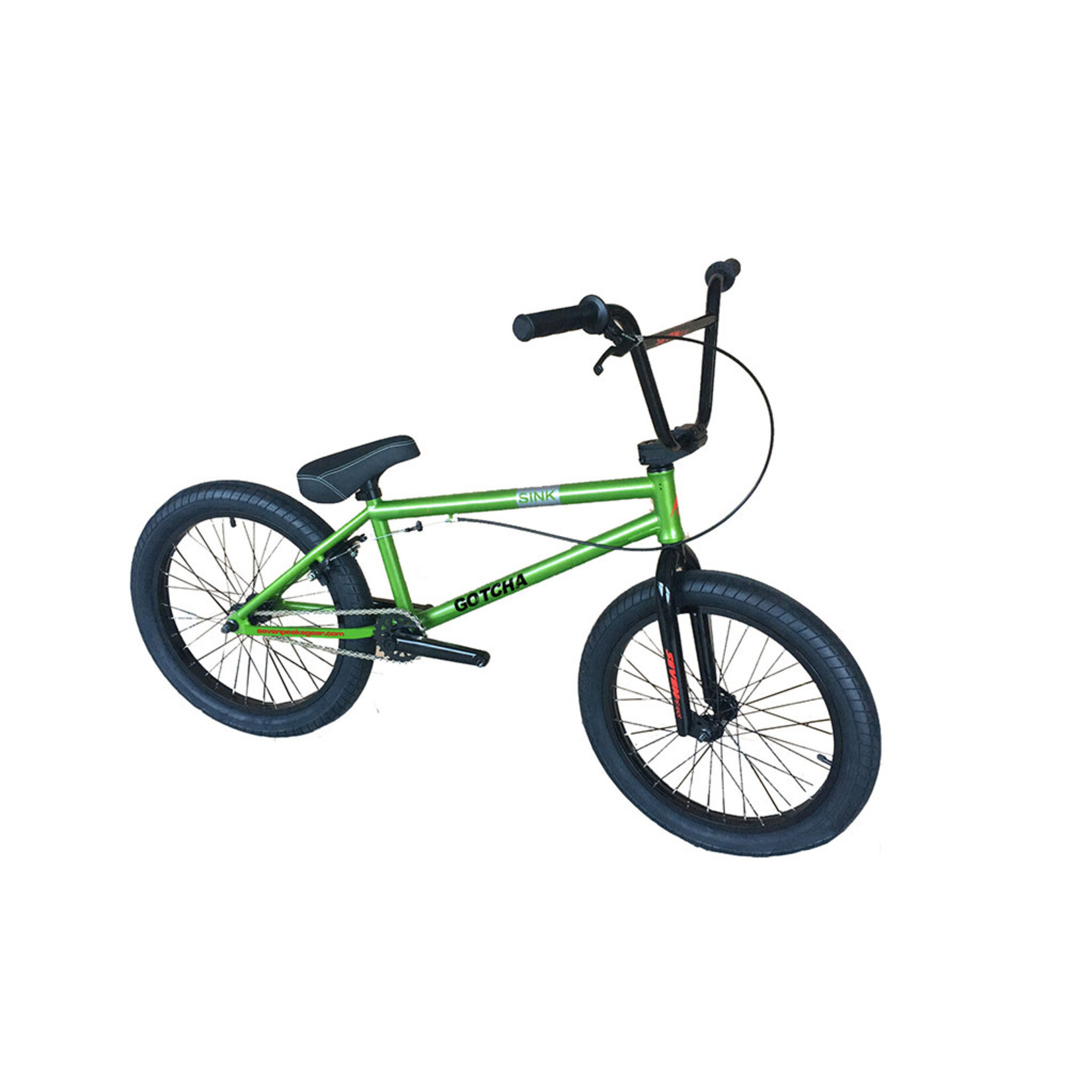 SEVEN PEAKS SEVEN PEAKS SINK BMX 20"  GREEN 20" BMX