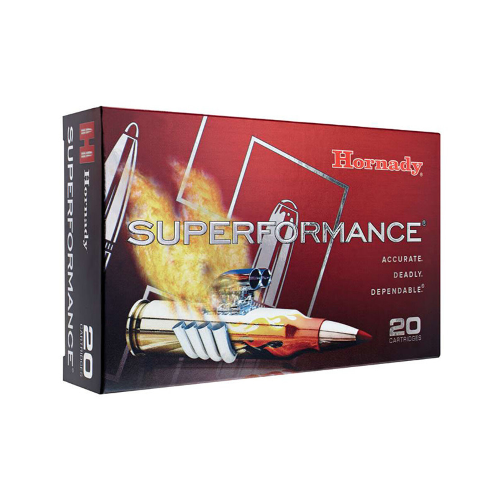 HORNADY HORNADY 30-06 SPRG SUPERFORMANCE 165 GR  CX 20 RNDS
