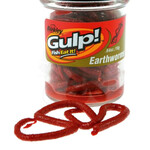 Berkley BERKLEY GEW-RDW GULP EARTHWORM, 4" 1.1 OZ JAR, RED WIGGLE