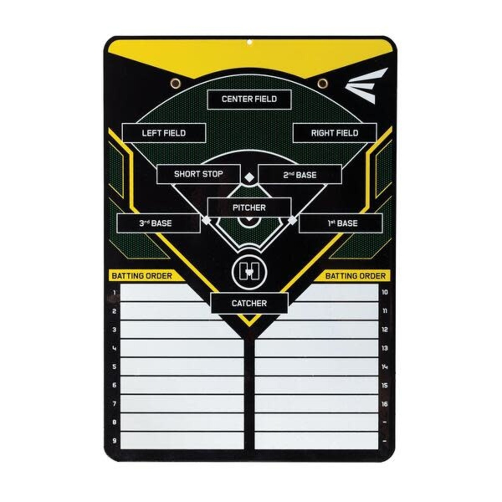 EASTON EASTON BASEBALL COACHES LINE UP BOARD DRY ERASE MAGNETIC STRIPS