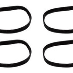E.L.K. ELK, WOLF, COYOTE 4 PK  REPLACEMENT  BANDS ULTRA HIGH PITCH BLACK